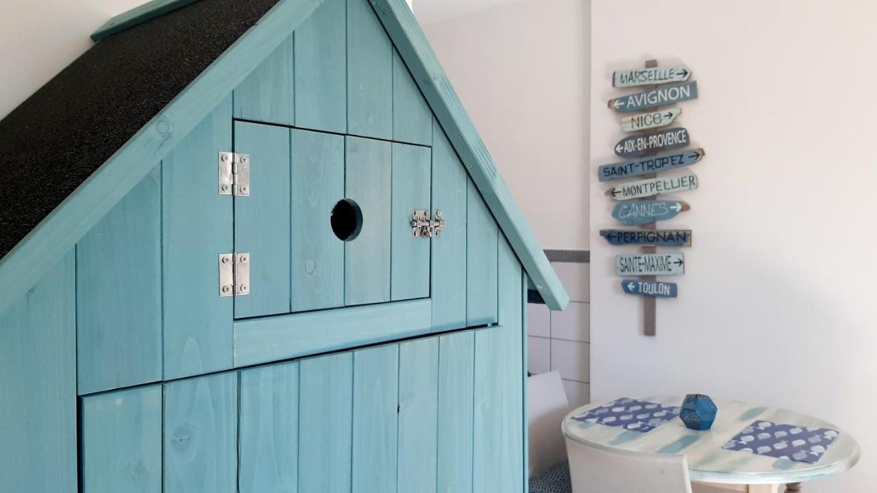 Апартаменты Les Bains De Mer - Station Balneaire Les Sablettes Ла-Сейн-сюр-Мер Экстерьер фото